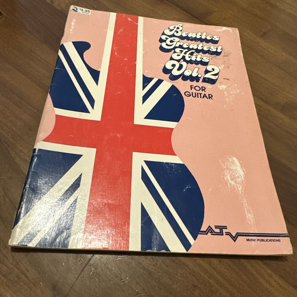 5 for $30 - Beatles Greatest Hits Vol. 2 For Guitar ATV Music Publications 1980